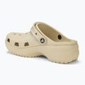 Klapki damskie Crocs Classic Platform Clog bone 4