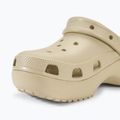 Klapki damskie Crocs Classic Platform Clog bone 8
