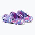 Klapki dziecięce Crocs Classic Marbled Clog Kids white/pink 4