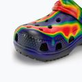 Klapki dziecięce Crocs Classic Solarized Clog black/navy 8