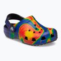 Klapki dziecięce Crocs Classic Solarized Clog black/navy 9