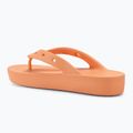 Japonki damskie Crocs Classic Platform papaya 3