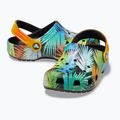 Klapki dziecięce Crocs Classic Pool Party Clog Kids black/multi 16