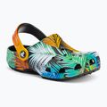 Klapki dziecięce Crocs Classic Pool Party Clog Kids black/multi 2
