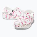 Klapki dziecięce Crocs Classic Pool Party Clog Kids white/flamingo 16