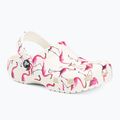 Klapki dziecięce Crocs Classic Pool Party Clog Kids white/flamingo 2