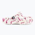 Klapki dziecięce Crocs Classic Pool Party Clog Kids white/flamingo 3