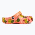 Klapki dziecięce Crocs Classic Pool Party Clog Kids papaya 3