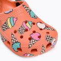 Klapki dziecięce Crocs Classic Pool Party Clog Toddler papaya 8
