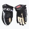 Rękawice hokejowe CCM JetSpeed FT4 SR black/white 2