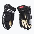 Rękawice hokejowe CCM FT485 SR black/white 2