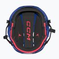 Kask hokejowy CCM Tacks 70 Combo royal 5