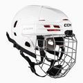 Kask hokejowy dziecięcy CCM Tacks 70 Combo white