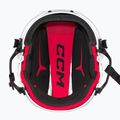 Kask hokejowy dziecięcy CCM Tacks 70 Combo white 13