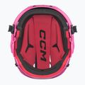 Kask hokejowy dziecięcy CCM Tacks 70 Combo pink 5