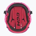 Kask hokejowy dziecięcy CCM Tacks 70 Combo pink 5