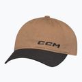 Czapka z daszkiem CCM All Outside Slouch brown
