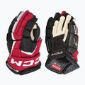 Rękawice hokejowe CCM JetSpeed FT6 Pro SR black/red/white