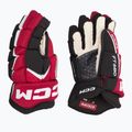 Rękawice hokejowe CCM JetSpeed FT680 SR black/red/white