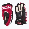 Rękawice hokejowe CCM JetSpeed FT680 SR black/red/white