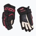 Rękawice hokejowe CCM JetSpeed FT680 SR black/red 2