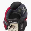 Rękawice hokejowe CCM Tacks XF Pro SR black/red/white 4