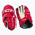 Rękawice hokejowe CCM Tacks XF Pro SR red/white 2