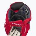 Rękawice hokejowe CCM Tacks XF SR red/white 4