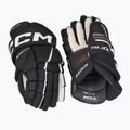 Rękawice hokejowe CCM Tacks XF80 SR black/white 2