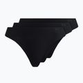 Stringi damskie Under Armour Pure Stretch Thong 3 pary black/black/graphite
