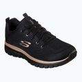 Buty damskie SKECHERS Graceful Get Connected black/rose gold 8