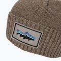 Czapka zimowa Patagonia Brodeo Beanie fitz roy trout patch/ash tan 4