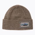 Czapka zimowa Patagonia Brodeo Beanie fitz roy trout patch/ash tan 5