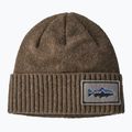 Czapka zimowa Patagonia Brodeo Beanie fitz roy trout patch/ash tan 6
