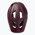 Kask rowerowy Fox Racing Mainframe Trvrs maroon 5
