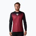 Longsleeve rowerowy męski Fox Racing Ranger Keel bordeaux 2