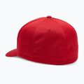 Czapka z daszkiem męska Fox Racing Fox Head Tech Flexfit flame red 6