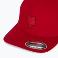 Czapka z daszkiem Fox Racing Fox Head Flexfit flame red 3