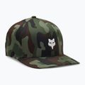 Czapka z daszkiem męska Fox Racing Fox Head Camo Tech Flexfit green camo