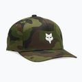 Czapka z daszkiem dziecięca Fox Racing Camo 110 Sb Jr green camo