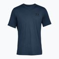 Koszulka męska Under Armour Sportstyle Left Chest academy/black