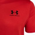 Koszulka męska Under Armour Sportstyle Left Chest red/black 6