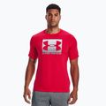 Koszulka męska Under Armour Boxed Sportstyle red/steel