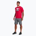 Koszulka męska Under Armour Boxed Sportstyle red/steel 2