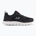 Buty męskie SKECHERS Track Scrolic black/red 2