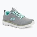 Buty damskie SKECHERS Graceful Twisted Fortune gray/mint