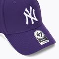 Czapka z daszkiem 47 Brand MLB New York Yankees MVP purple 3
