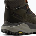 Buty trekkingowe męskie HOKA Kaha GTX black olive/green 7