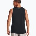 Koszulka treningowa męska Under Armour Sportstyle Logo Tank black/black/black 4
