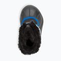 Śniegowce dziecięce Sorel Snow Commander black/super blue 11